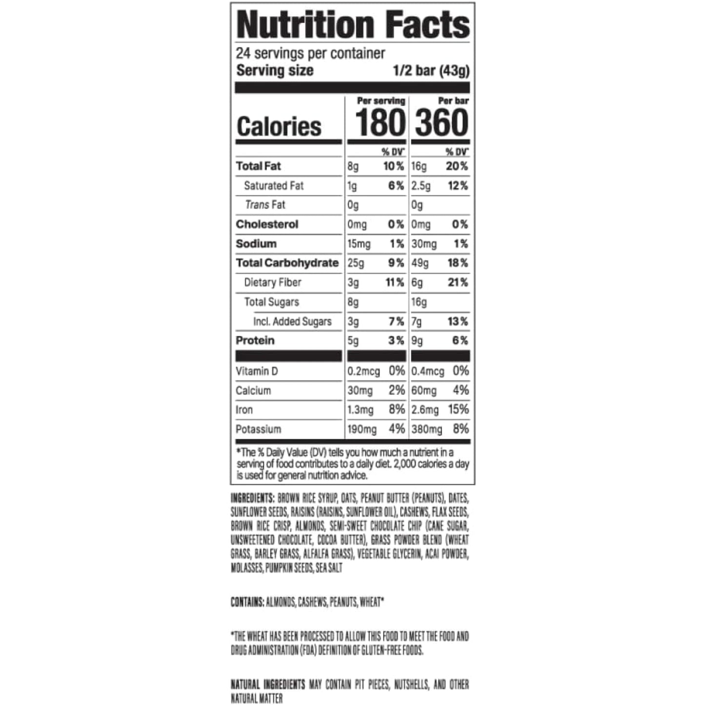PROBAR - MEAL Bar, Superfood Slam, Non-GMO, Gluten-Free, Healthy, Plant-Based, Whole-Food Ingredients, Natural Energy (12 Count)