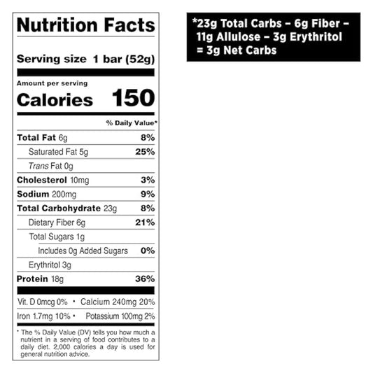 Quest Nutrition Crispy Cookies & Cream Hero Protein Bar, 12 Count