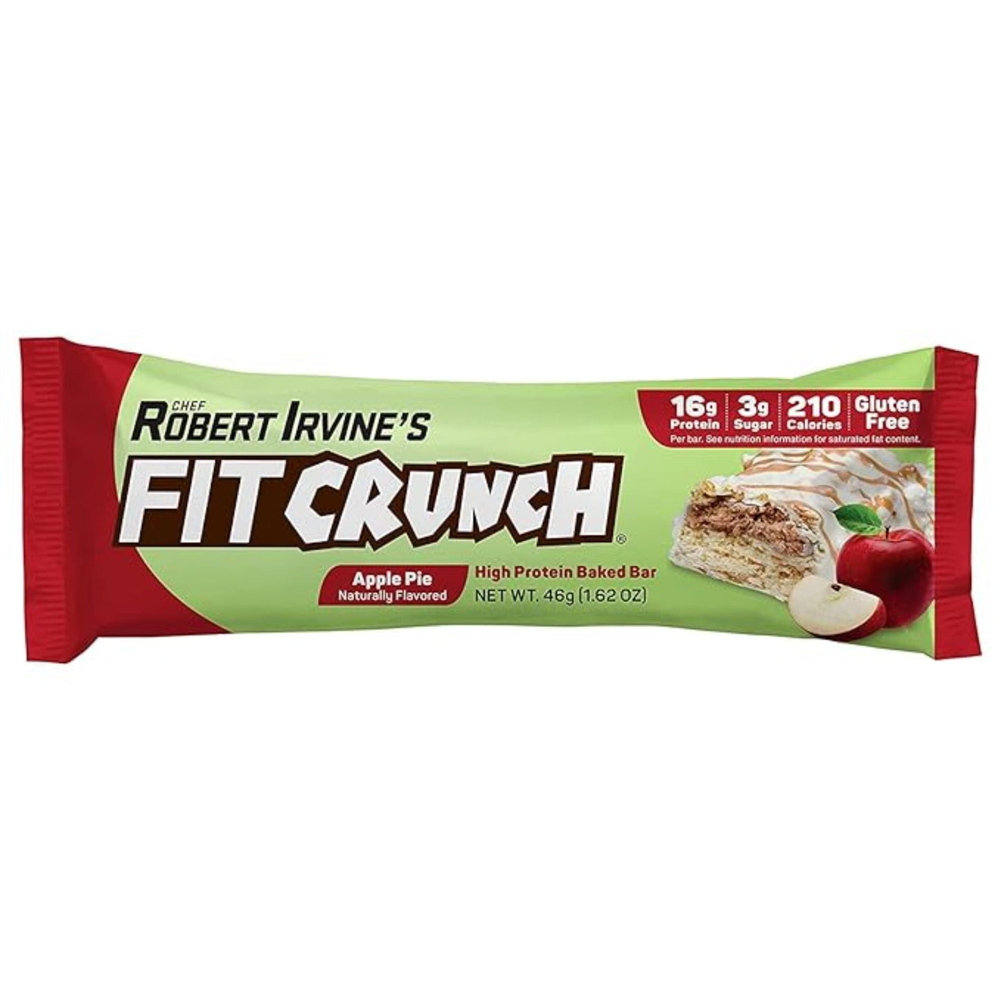 FITCRUNCH Snack Size Protein Bars, 6-Layer Baked Bar, 3g of Sugar, Gluten Free & Soft Cake Core (9 Count, Flavor Lovers)