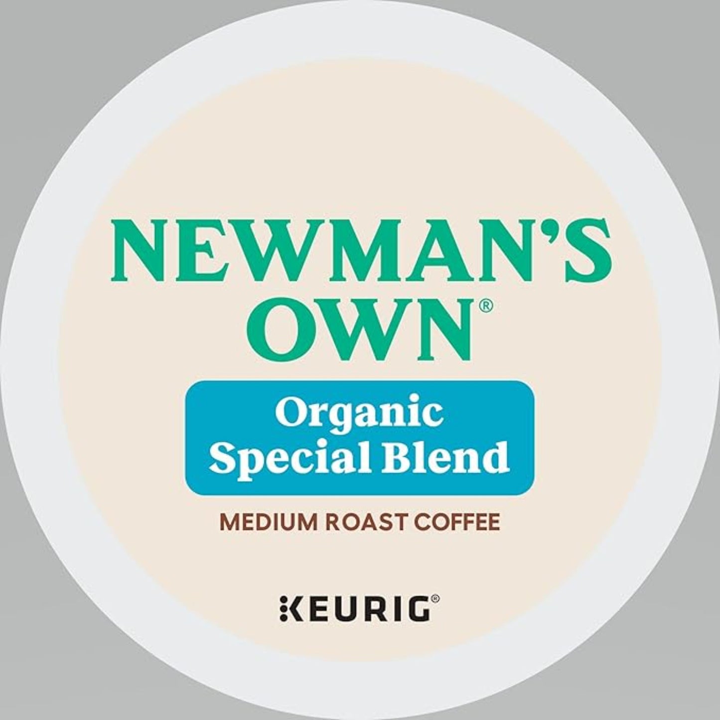 Newman's Own Organics Special Blend Keurig Single-Serve K-Cup Pods, Medium Roast Coffee, 96 Count
